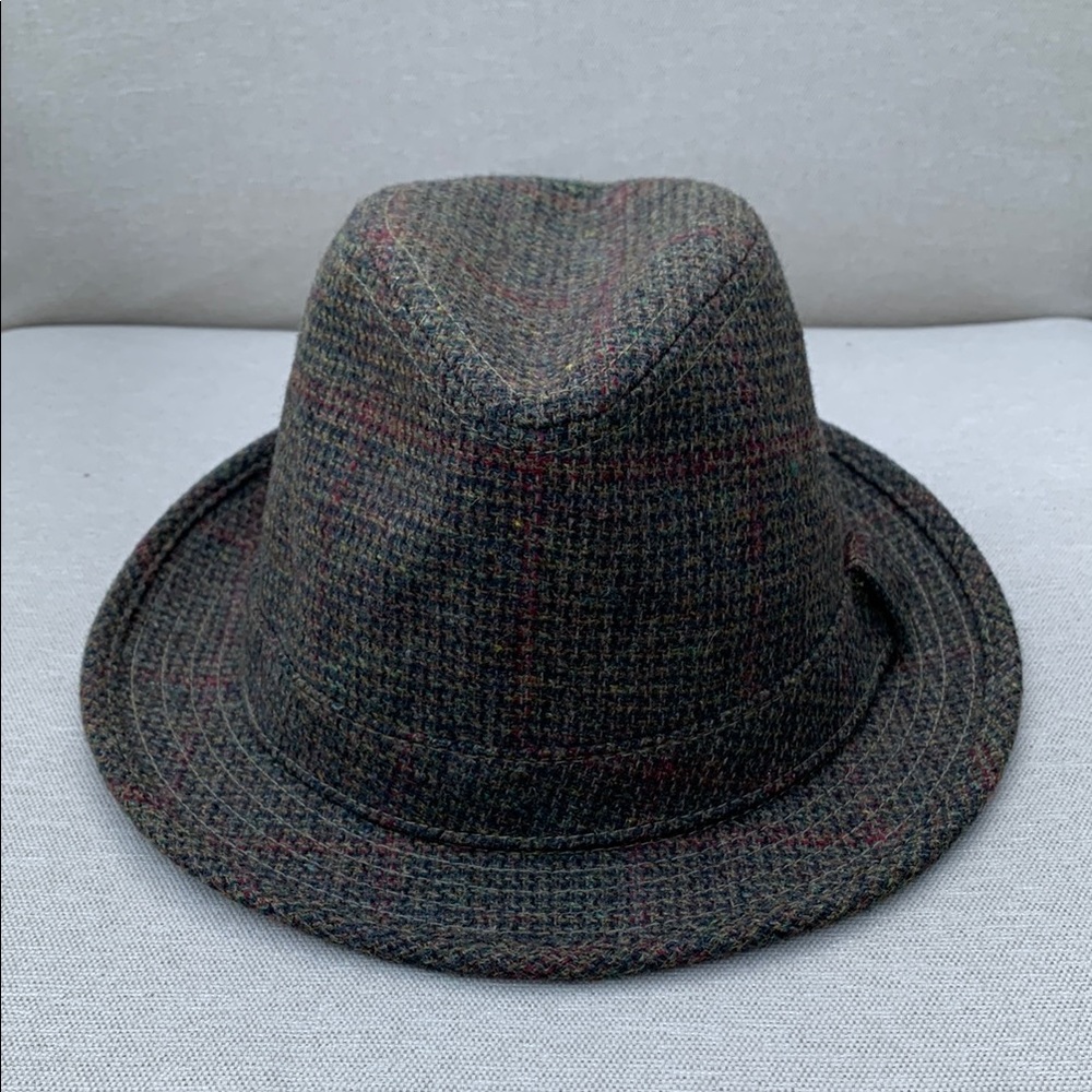 IMPERMEABLE by weatherproof Stylish Tweed Fedora Wool Hat for Men Medium